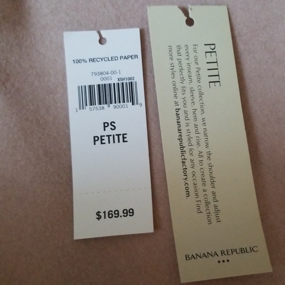 BANANA REPUBLIC Melton Wrap coat. New, unworn. PS - Picture 6 of 9